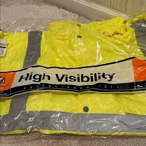 Hi-Vis rain jacket